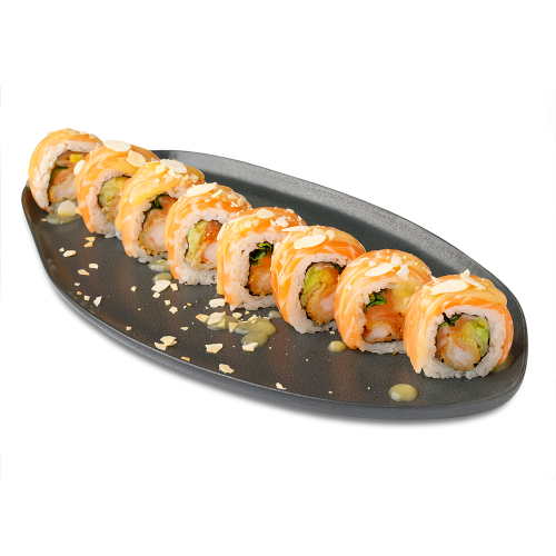 ebi-double-salmon-roll