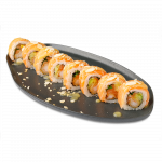 ebi-double-salmon-roll